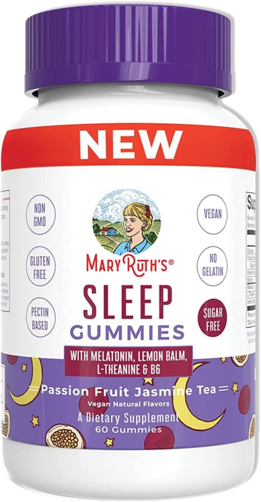Fiber Gummies for Adults  Melatonin Gummies Bundle by MaryRuths | Fiber Supplement with Prebiotics | Gut Health  Digestion Support | Sleep Gummies with L Theanine | Relaxation  Sleep Support.