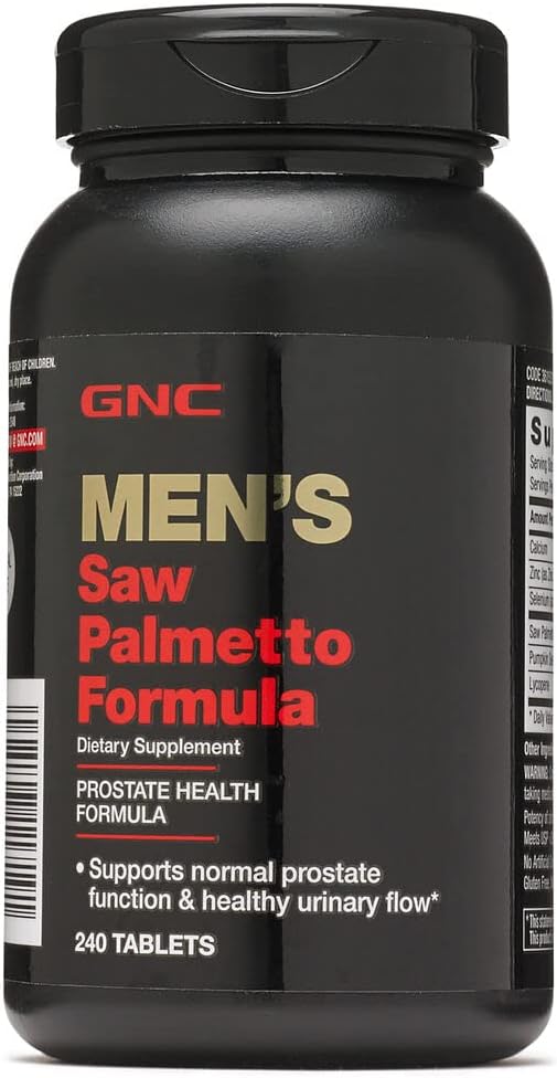 GNC Men’s Saw Palmetto Formula 240 Tablets review
