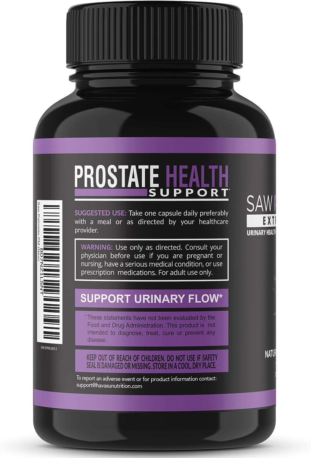 HAVASU NUTRITION Saw Palmetto and L Arginine Herbal Supplements as Potent DHT Blocker and Libido Booster for Ultimate Male Enhancement Review
