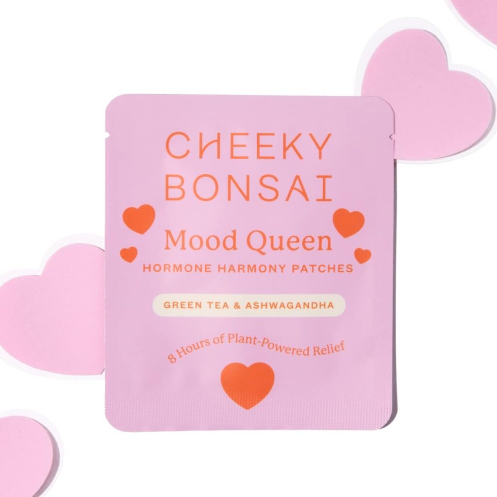 Mood Queen, Wellness Patch (4 Patches) - Hormone Harmony Patches, Caffeine  Green Tea for an Energy Boost, Ashwagandha, 8 Hours of Plant-Powered Relief