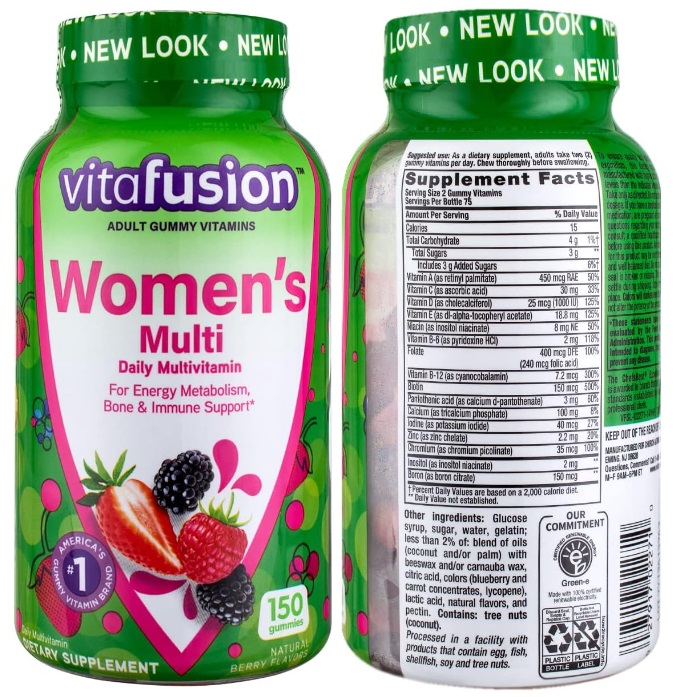 Vitafusion Womens Multivitamin Gummies Review