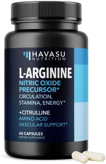 L Arginine L Citrulline Supplement Nitric Oxide Pills Review