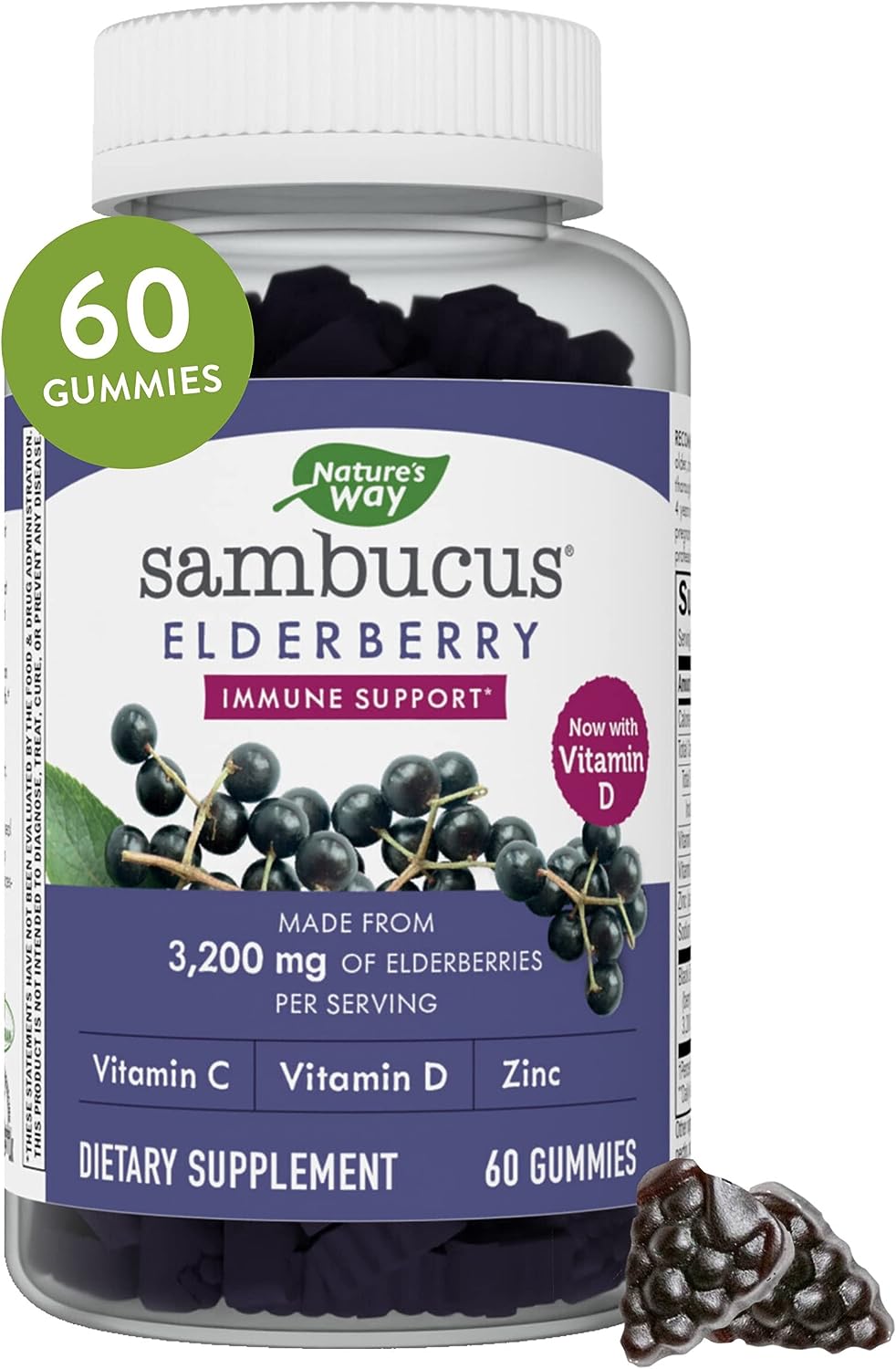 Nature’s Way Sambucus Elderberry Gummies Review