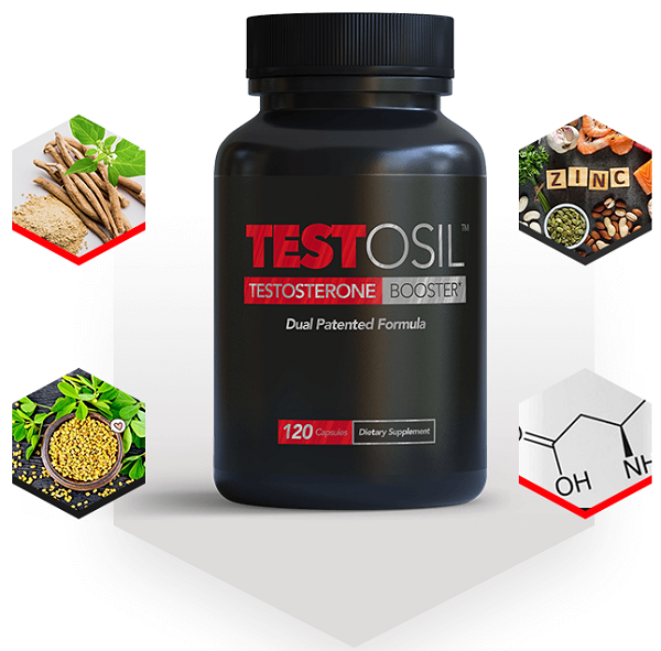 New Testosil Testosterone Booster Bottle Image