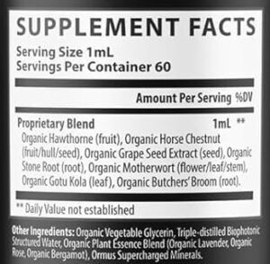 Sugar Defender Ingredients label