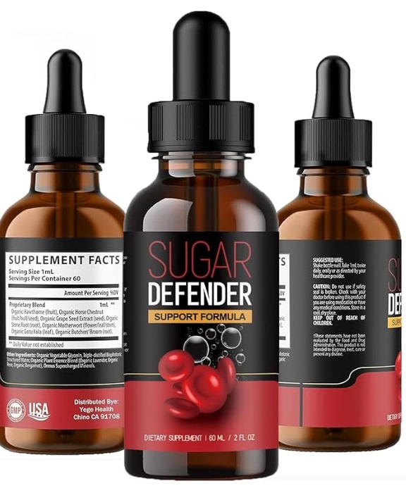 Sugar Defender Bottles