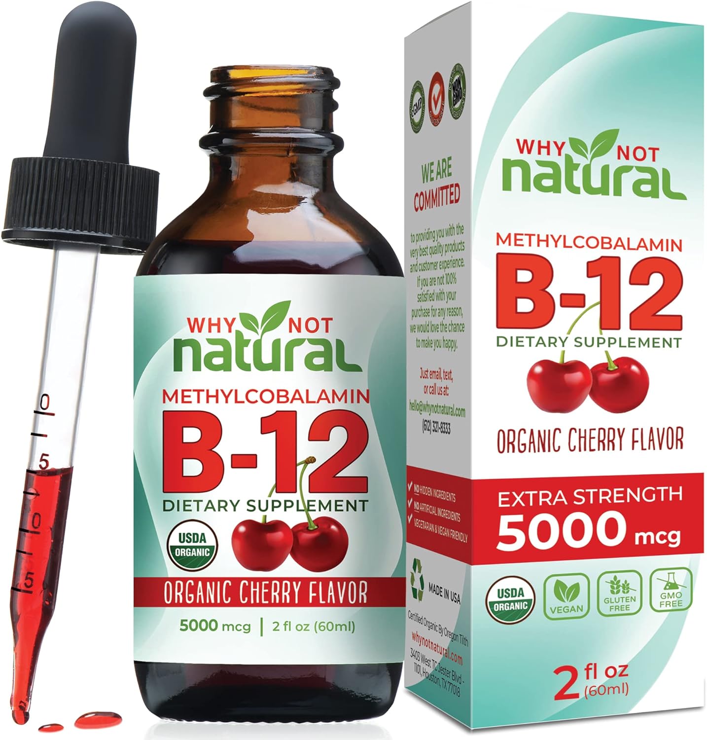 Organic B12 Bottle