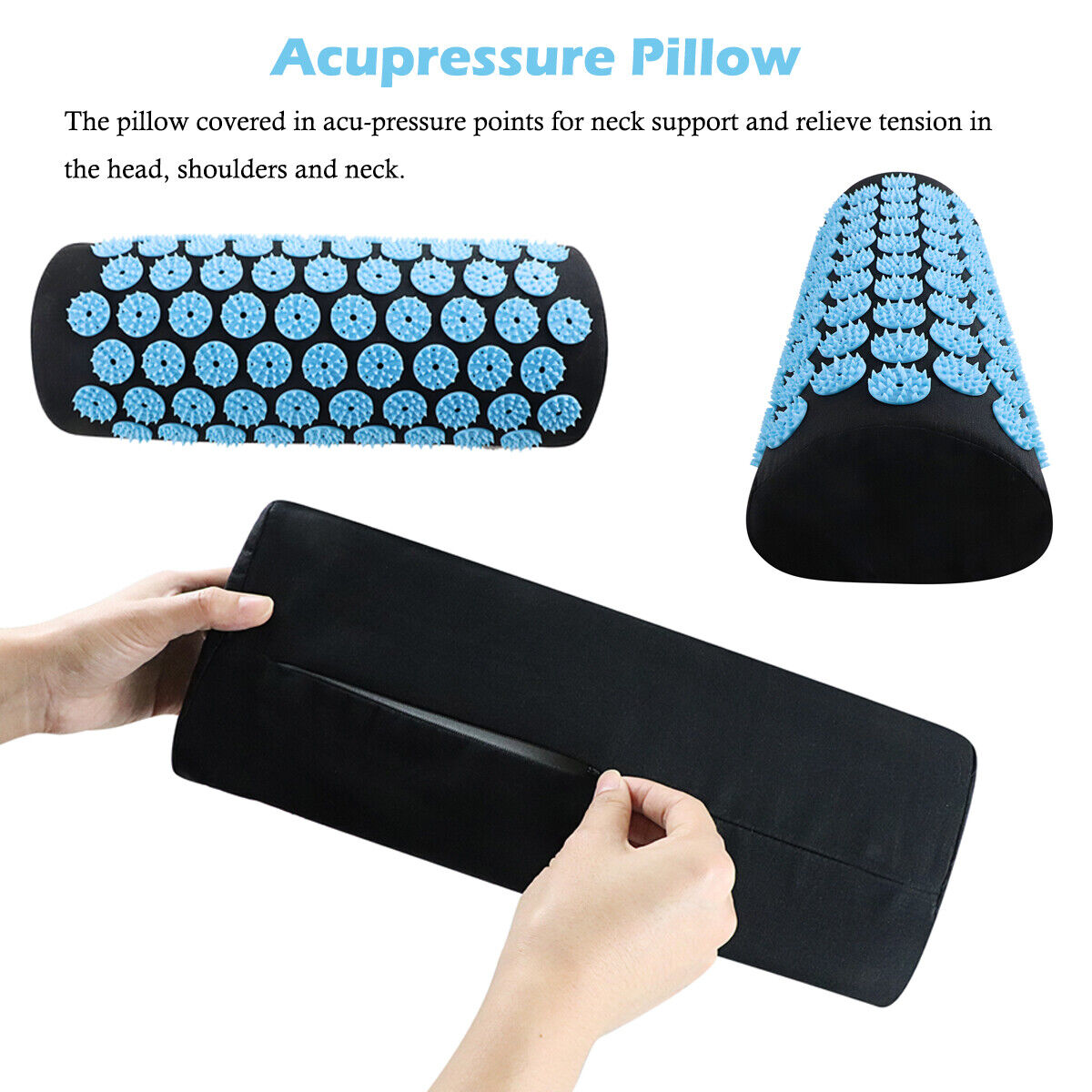 Meridian Accupressure Mat Pillow Set